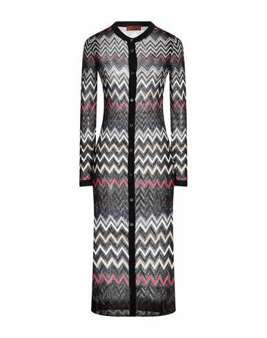 Missoni Woman Cardigan Black Viscose, Cupro Cover