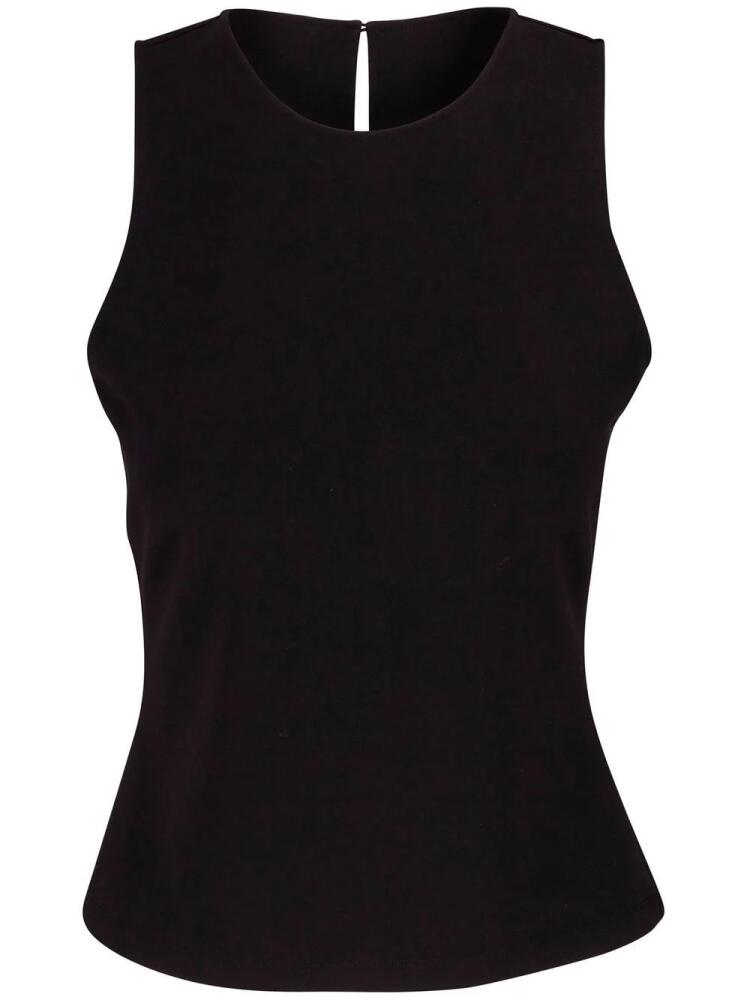 Dorothee Schumacher round-neck sleeveless top - Black Cover