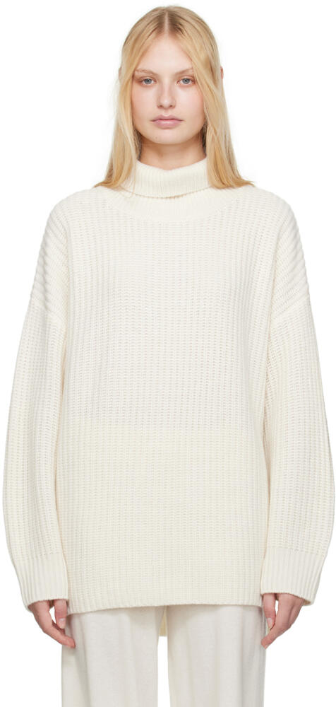 LISA YANG Off-White Therese Turtleneck Cover