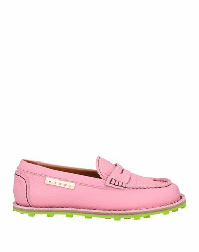 Marni Woman Loafers Pink Soft Leather Cover