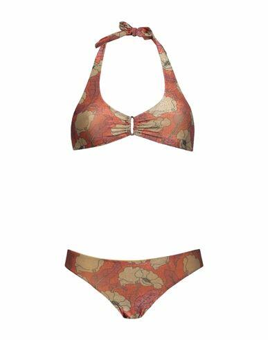 Siyu Woman Bikini Orange Polyester, Polyamide, Elastane Cover