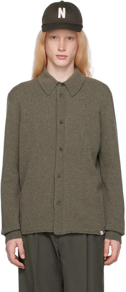 NORSE PROJECTS Khaki Martin Cardigan Cover