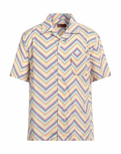 Missoni Man Shirt Yellow Cotton Cover