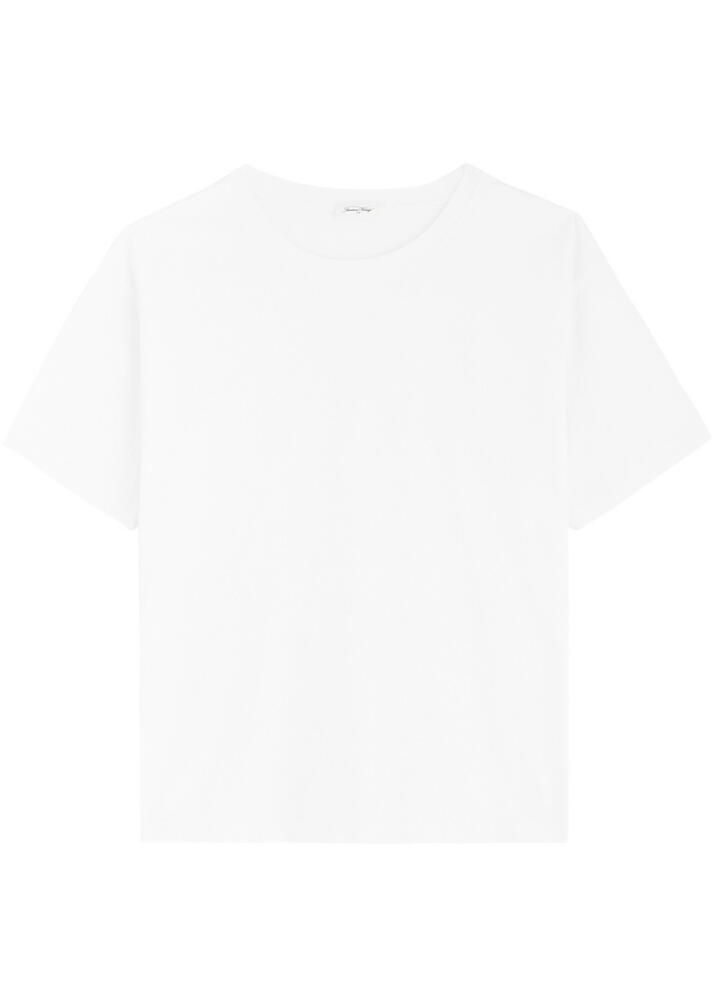 American Vintage Fizvalley Cotton T-shirt - White Cover