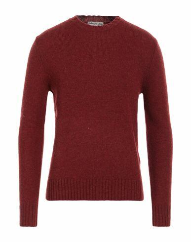 Ballantyne Man Sweater Brick red Wool Cover