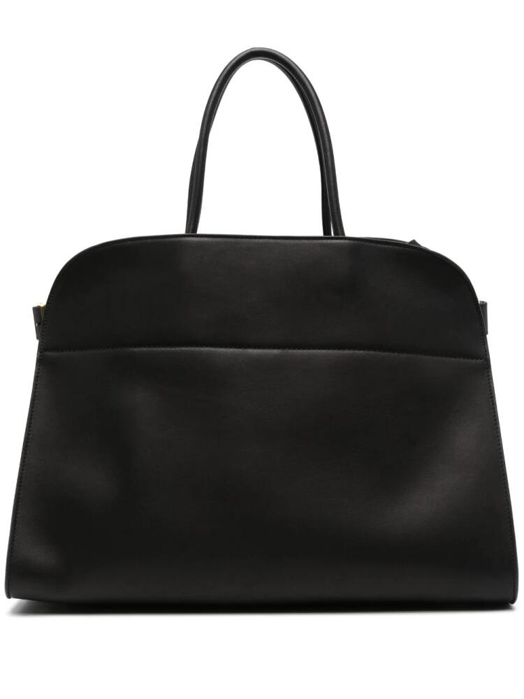 The Row Margaux leather tote bag - Black Cover