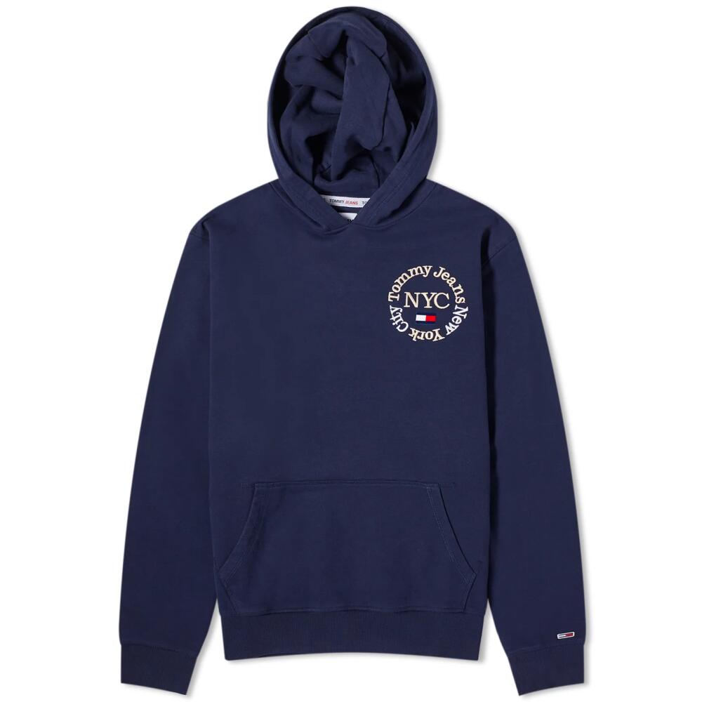 Tommy Jeans Men's Timeless Circle Hoody in Navy Cover