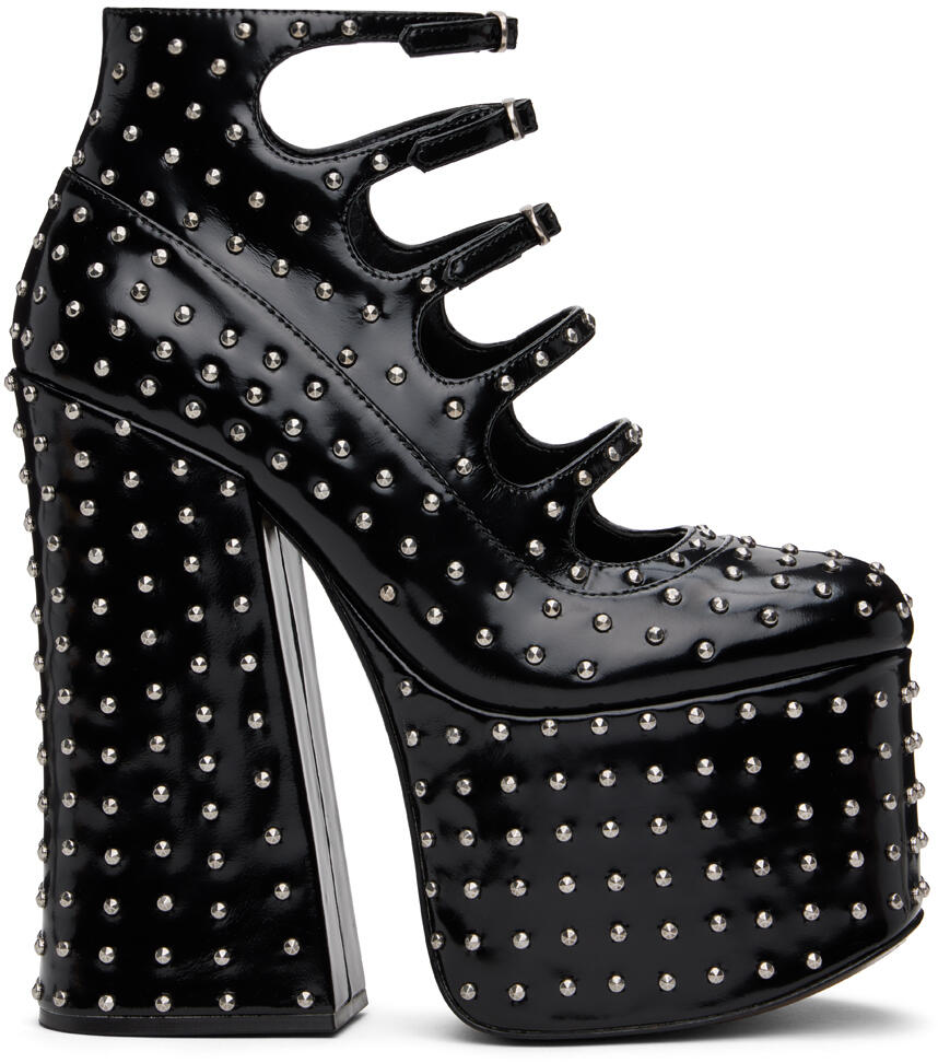 Marc Jacobs Black 'The Kiki' Heels Cover