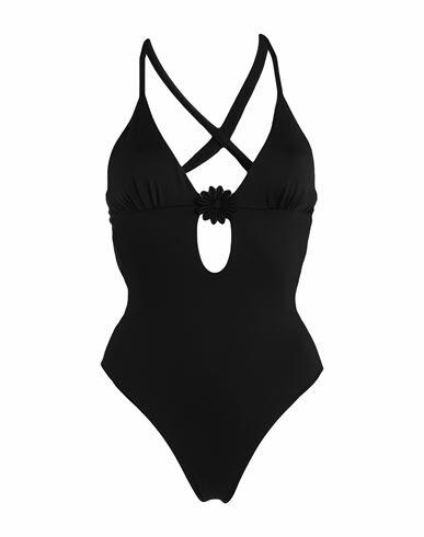 S And S Woman One-piece swimsuit Black Polyamide, Elastane Cover