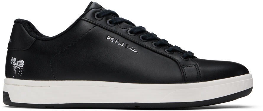 PS by Paul Smith Black Leather Albany Sneakers Cover