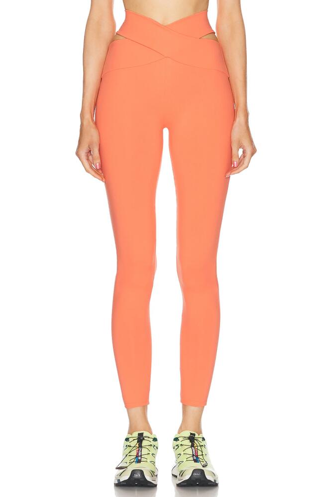 Live The Process Orion Legging in Coral Cover