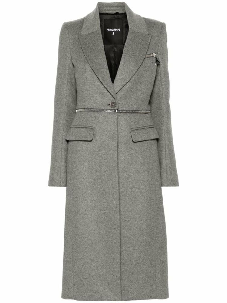 Patrizia Pepe Essential coat - Grey Cover