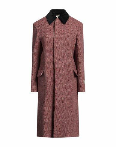 Marni Woman Coat Brick red Wool Cover