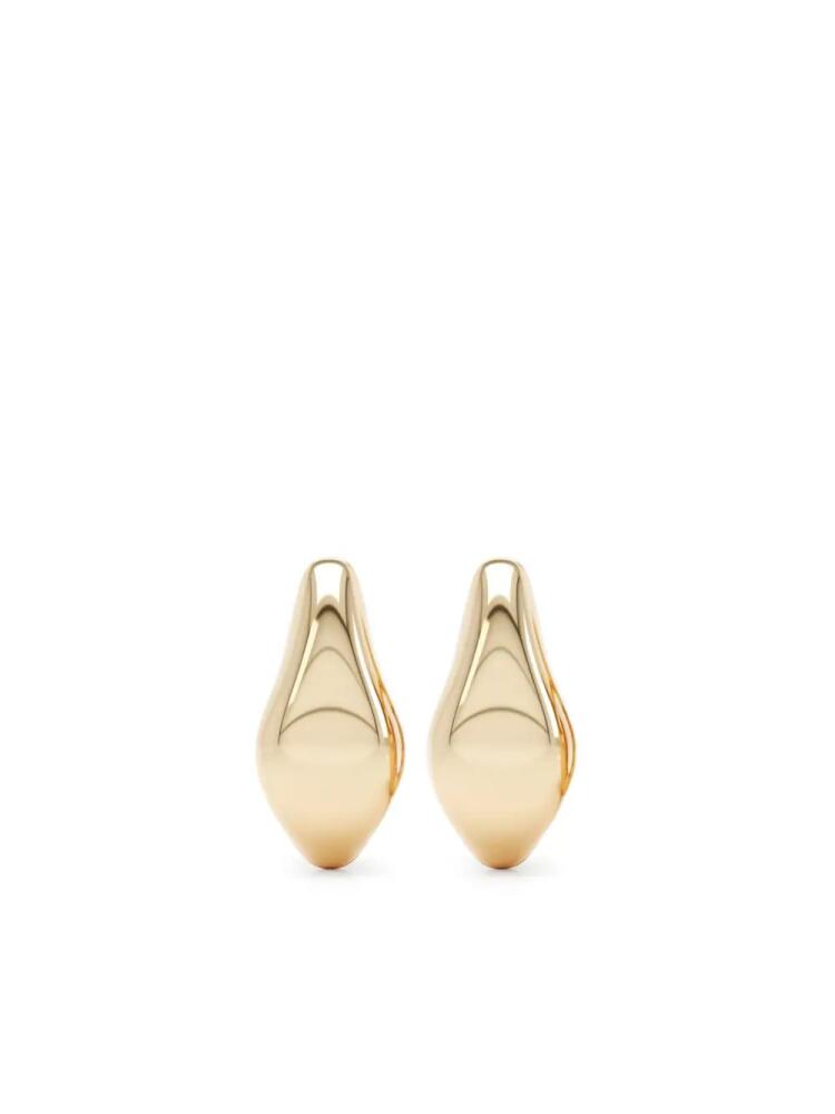 LOEV 14kt recycled yellow gold Curve earrings Cover