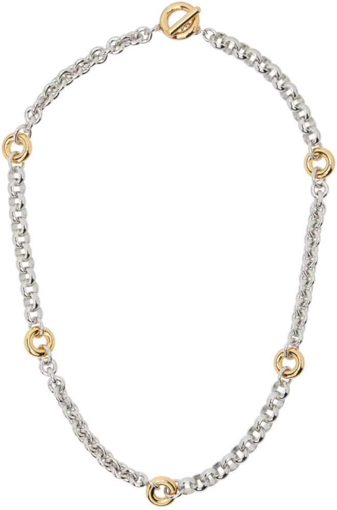 Laura Lombardi Silver & Gold Fillia Necklace Cover