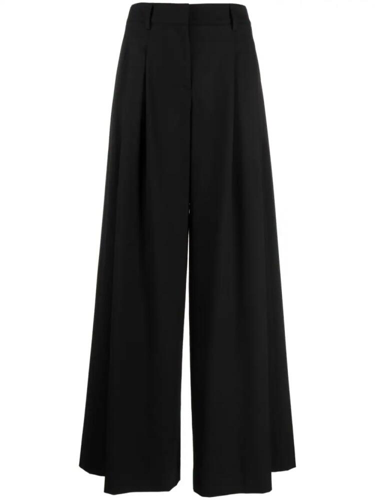 TWP high-waisted palazzo pants - Black Cover