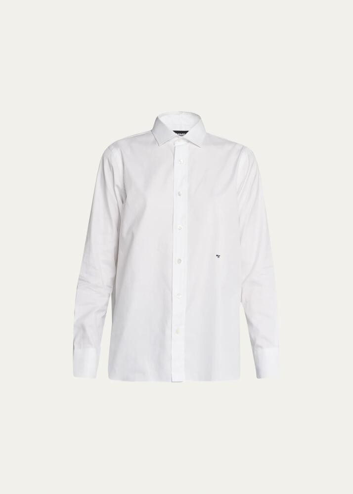 HOMMEGIRLS Classic Button-Up Cotton Shirt Cover