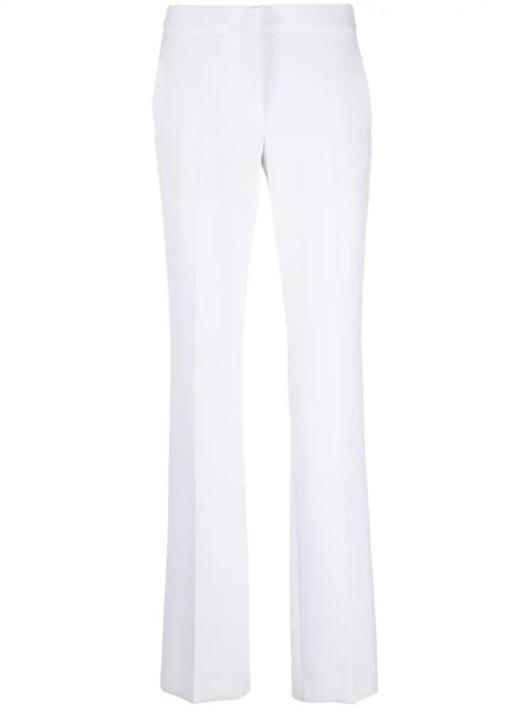 Moschino straight tailored trousers - White Cover