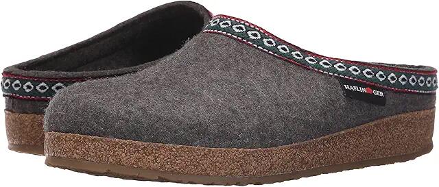 Haflinger GZ Classic Grizzly (Grey) Clog Shoes Cover