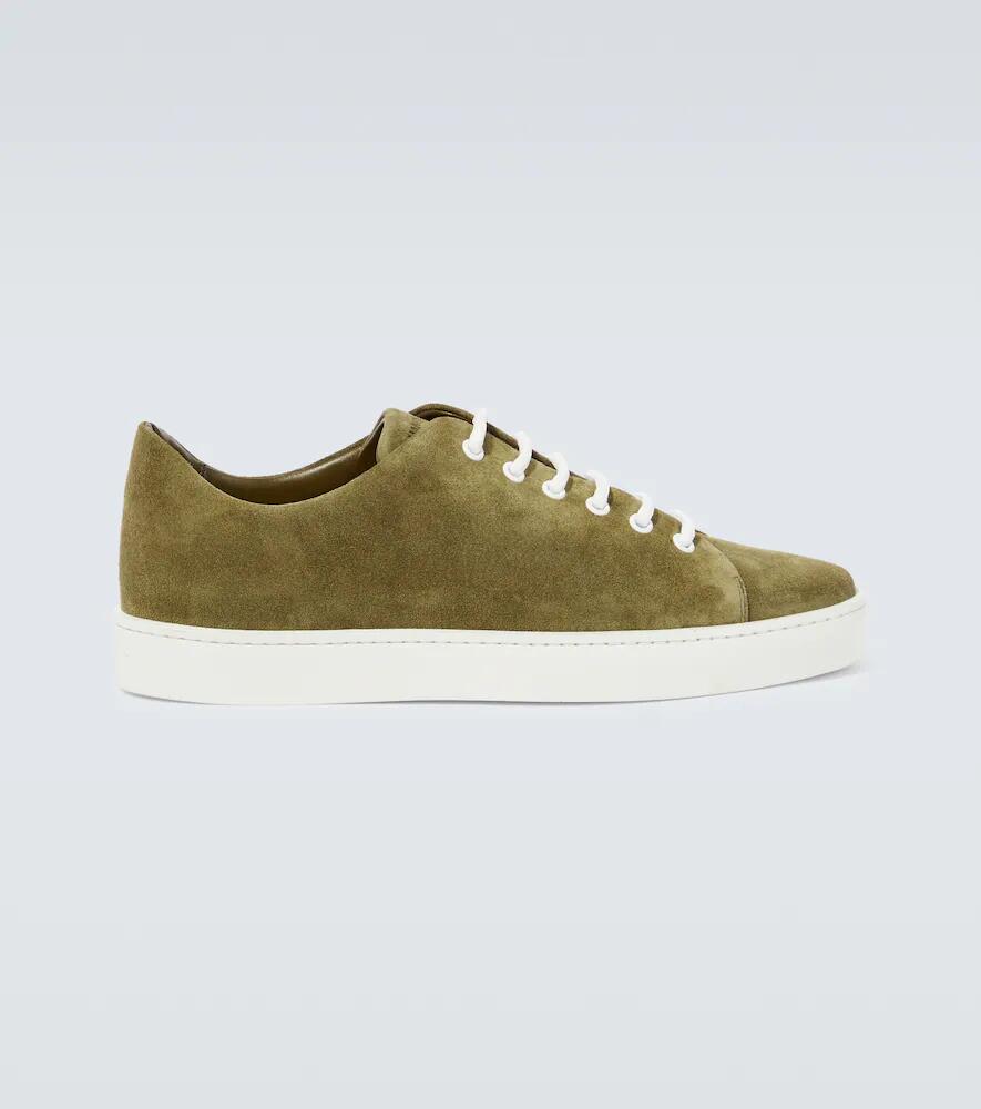 Manolo Blahnik Semanado suede sneakers Cover