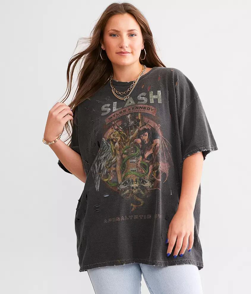 PHILCOS Slash Apocalyptic Love Oversized Band T-Shirt Cover