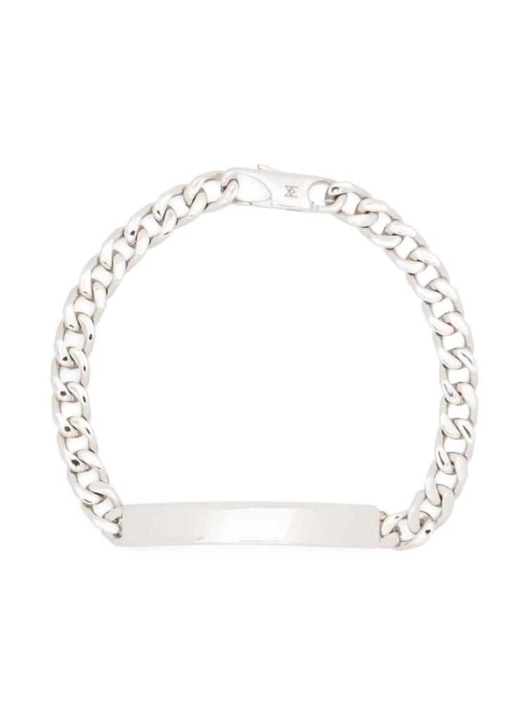 Missoma ID rhodium plated bracelet - Silver Cover