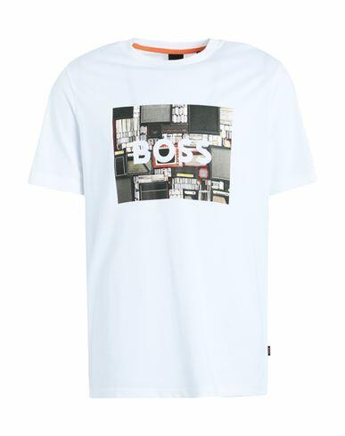 Boss Man T-shirt White Cotton Cover