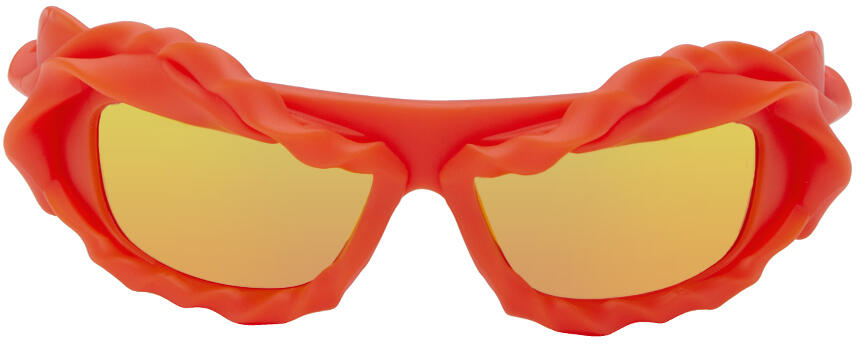 Ottolinger SSENSE Exclusive Red Twisted Sunglasses Cover