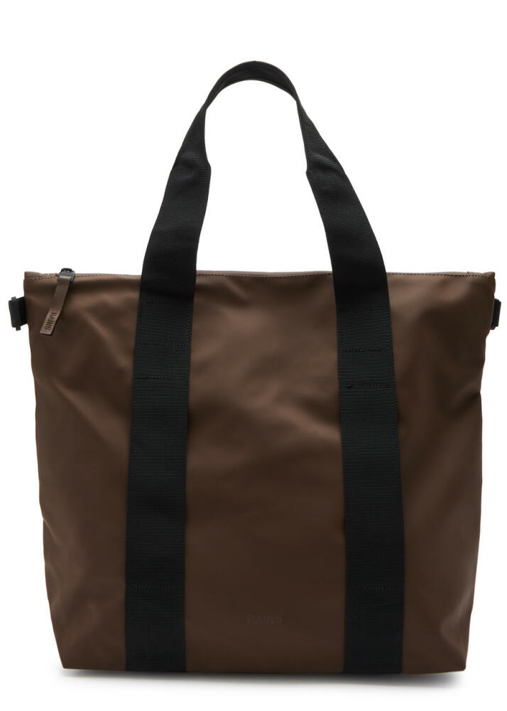 Rains Mini Rubberised Tote - Chocolate Cover