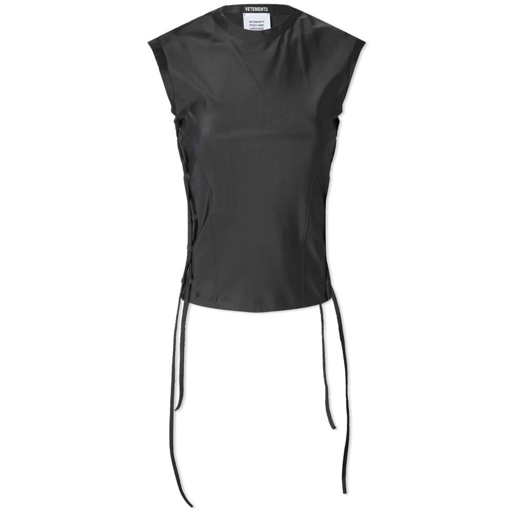 Vetements Women's Styling Tank Top in Black Cover