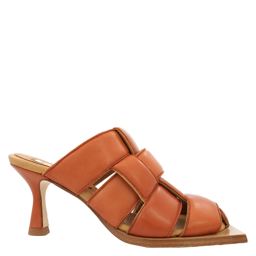 Miista Ladies Mayte Brick Nappa Mules Cover