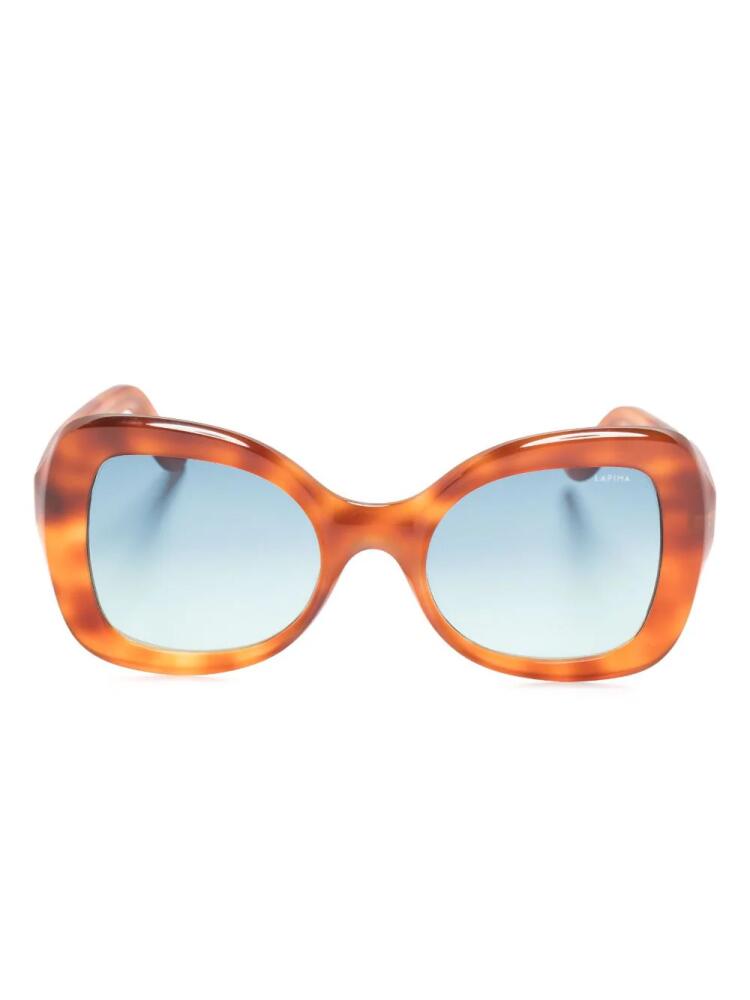 Lapima Isabel oversized-frame sunglasses - Brown Cover