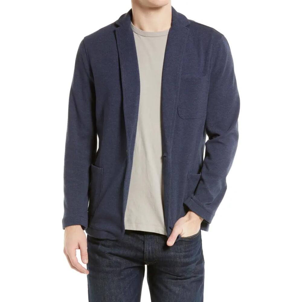 The Normal Brand Puremeso Knit Blazer in Normal Navy Cover