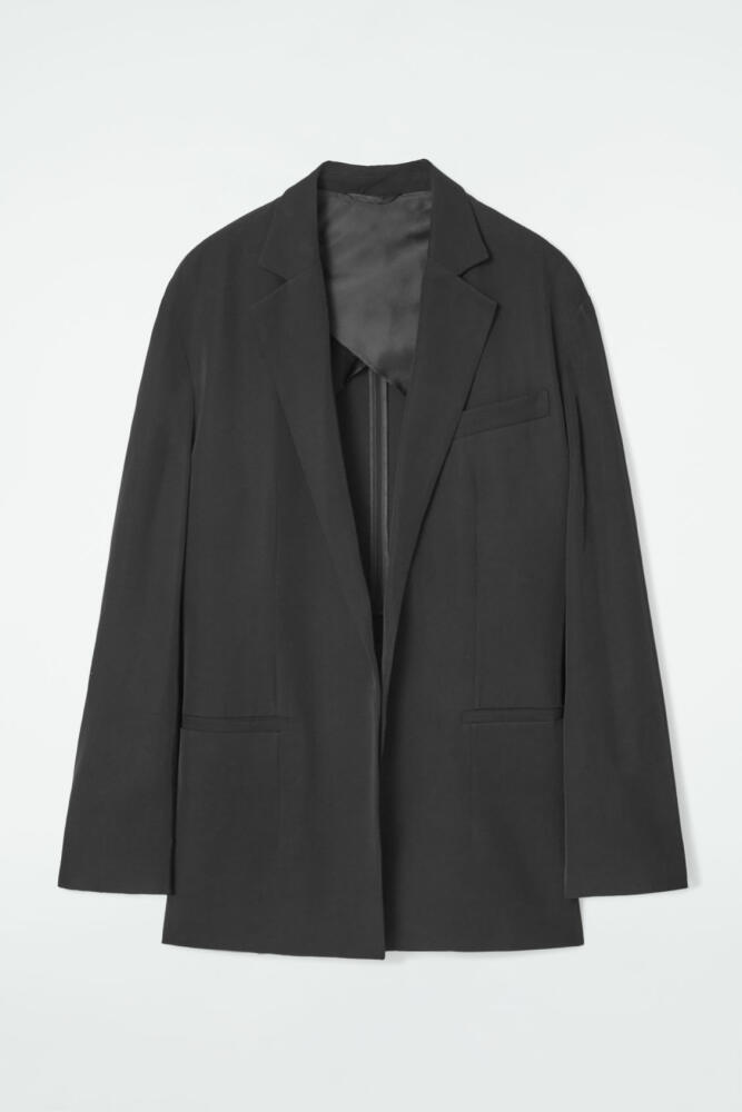 COS OVERSIZED TIE-FRONT BLAZER Cover