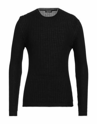 Yoon Man Sweater Black Virgin Wool Cover