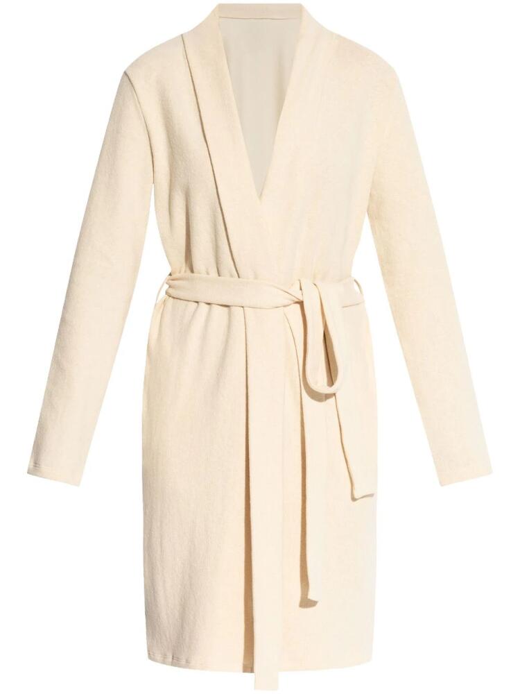 Hanro cotton bathrobe - Neutrals Cover