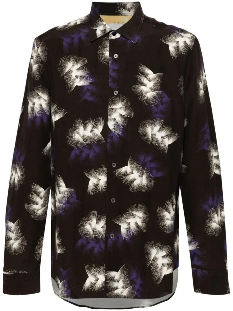 Paul Smith graphic-print shirt - Black Cover