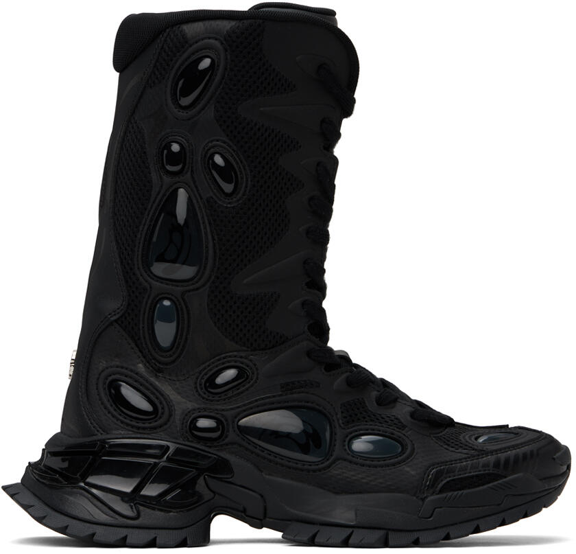 Rombaut Black Nucleo Lace-Up Boots Cover