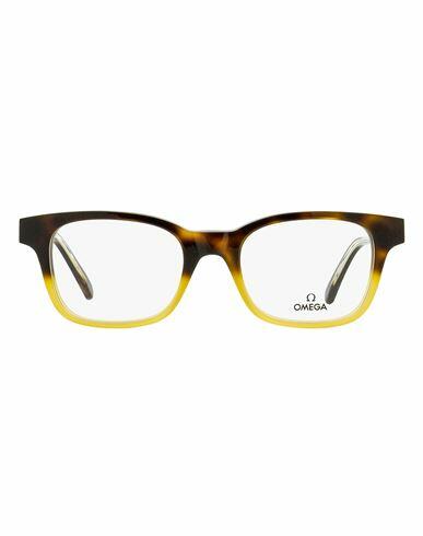 Omega Omega Rectangular Om5004h Eyeglasses Man Eyeglass frame Light brown Acetate Cover