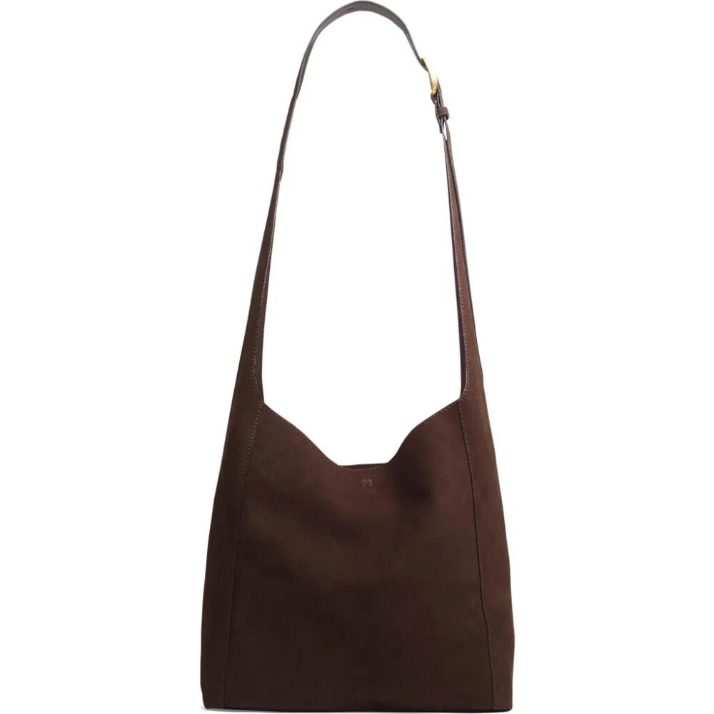 rag & bone Belize Suede Shopper Tote in Drkespsosd Cover