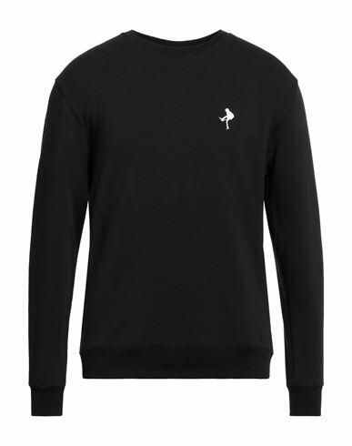 Limitato Man Sweatshirt Black Cotton, Elastane Cover