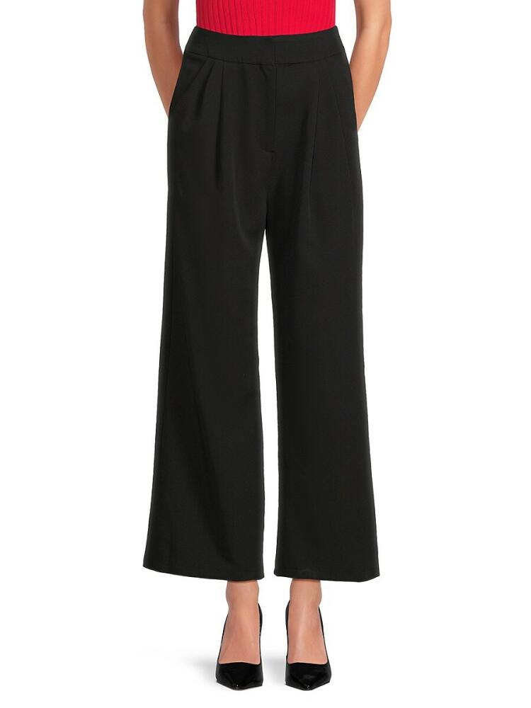 Love Ady Women's Flared Leg Pants - Black Cover