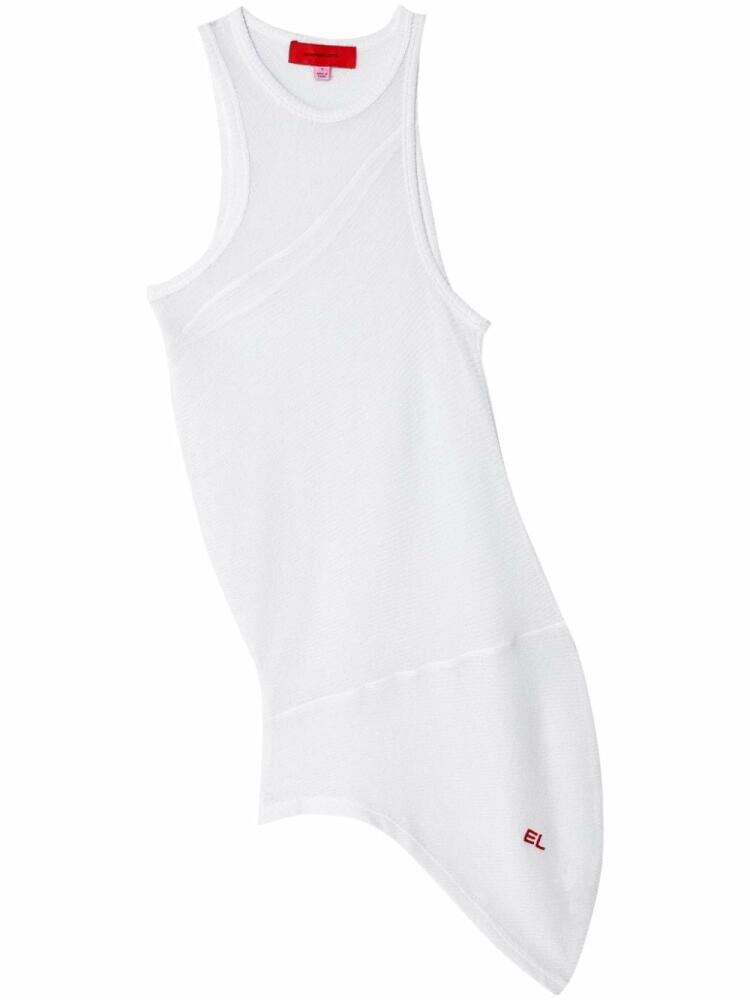 Eckhaus Latta Spiral tank top - White Cover