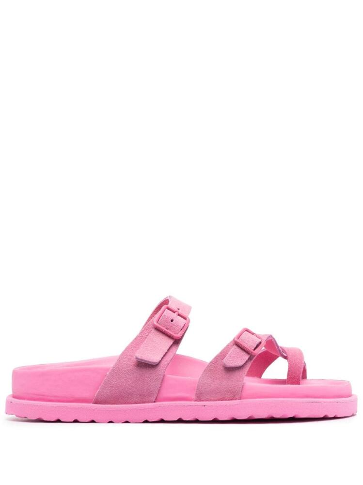 Birkenstock Mayari suede sandals - Pink Cover