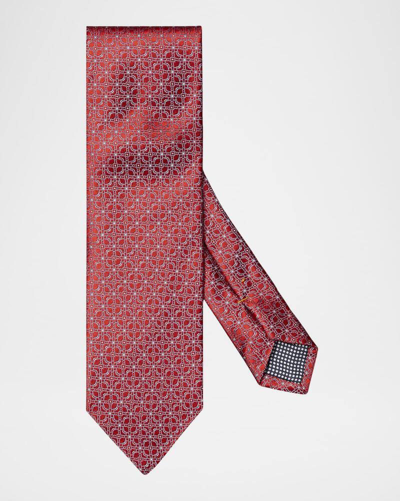 Eton Men's Floral Silk Tie Cover