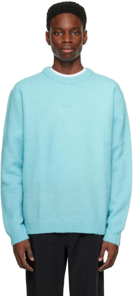 Solid Homme Blue Crewneck Sweater Cover