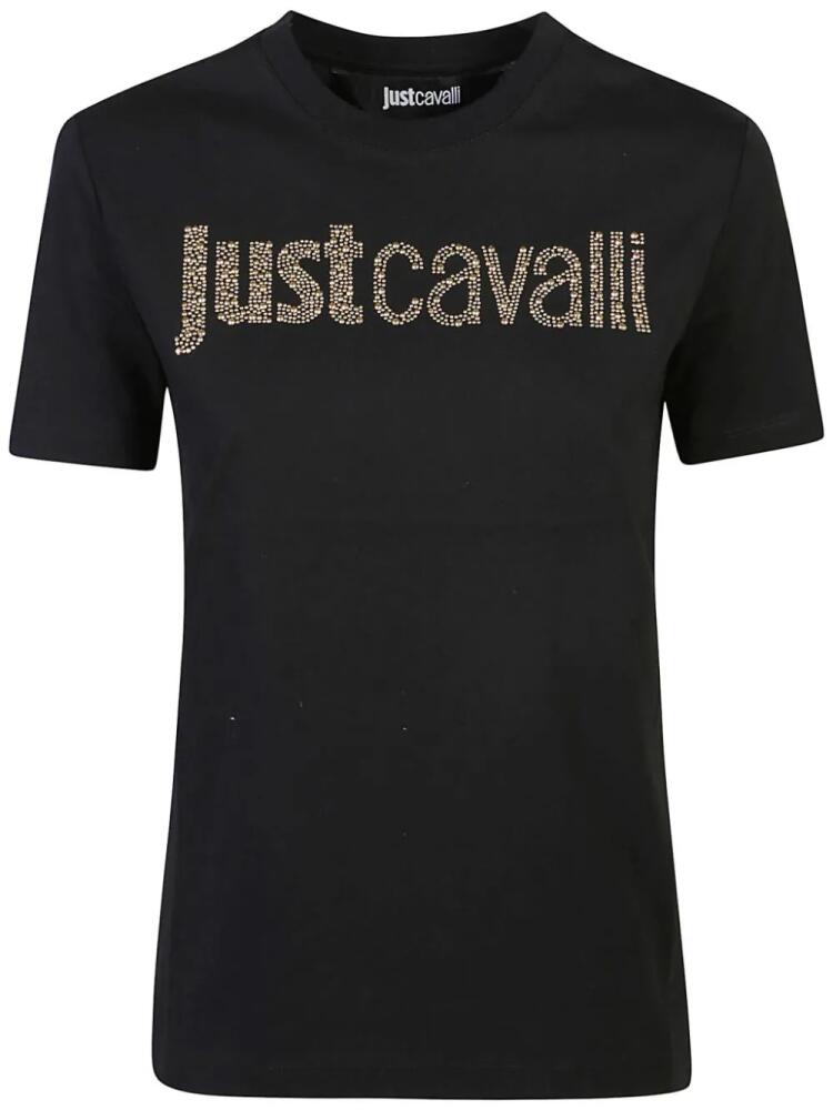 Just Cavalli logo T-shirt - Black Cover