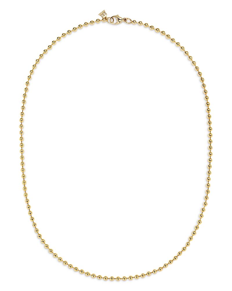 Temple St. Clair 18K Yellow Gold Classic Polished Ball Chain Necklace, 16 Cover