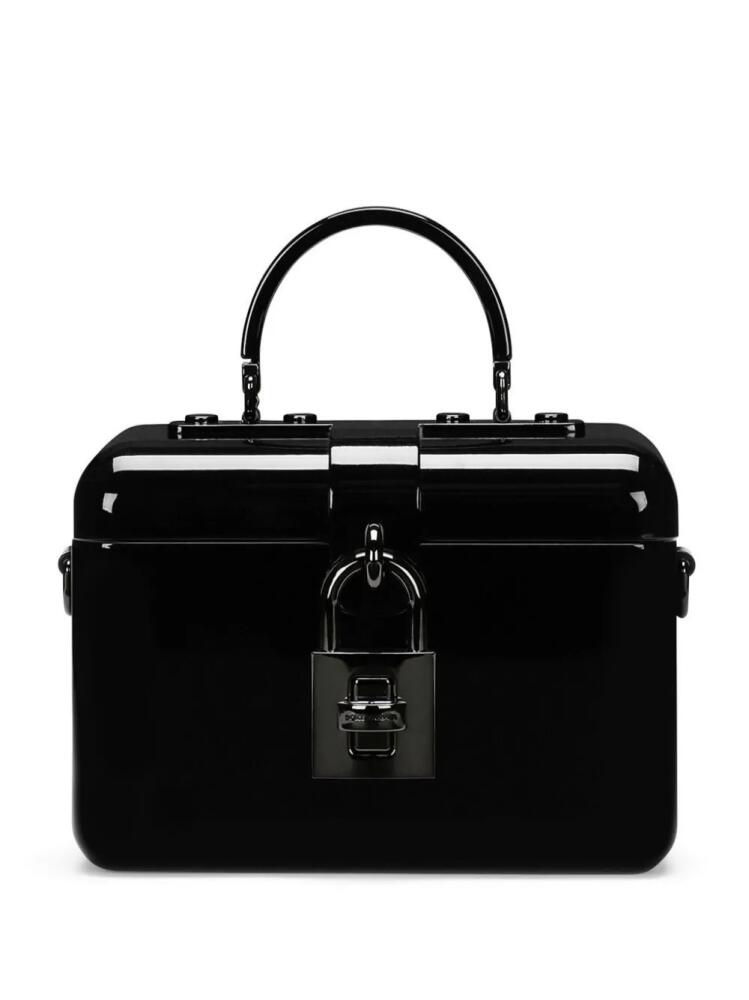 Dolce & Gabbana foldover-top tote bag - Black Cover