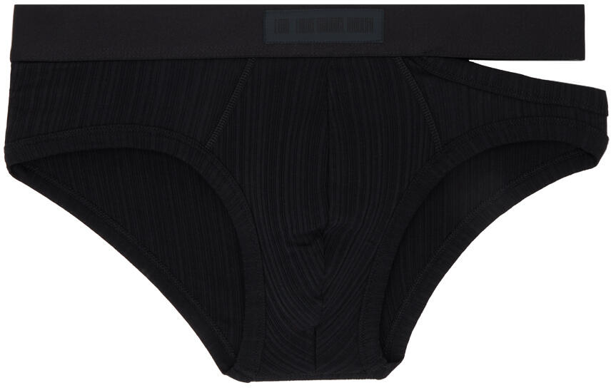 LGN Louis Gabriel Nouchi Black Cutout Briefs Cover